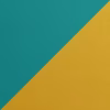 Turquoise / Doré
